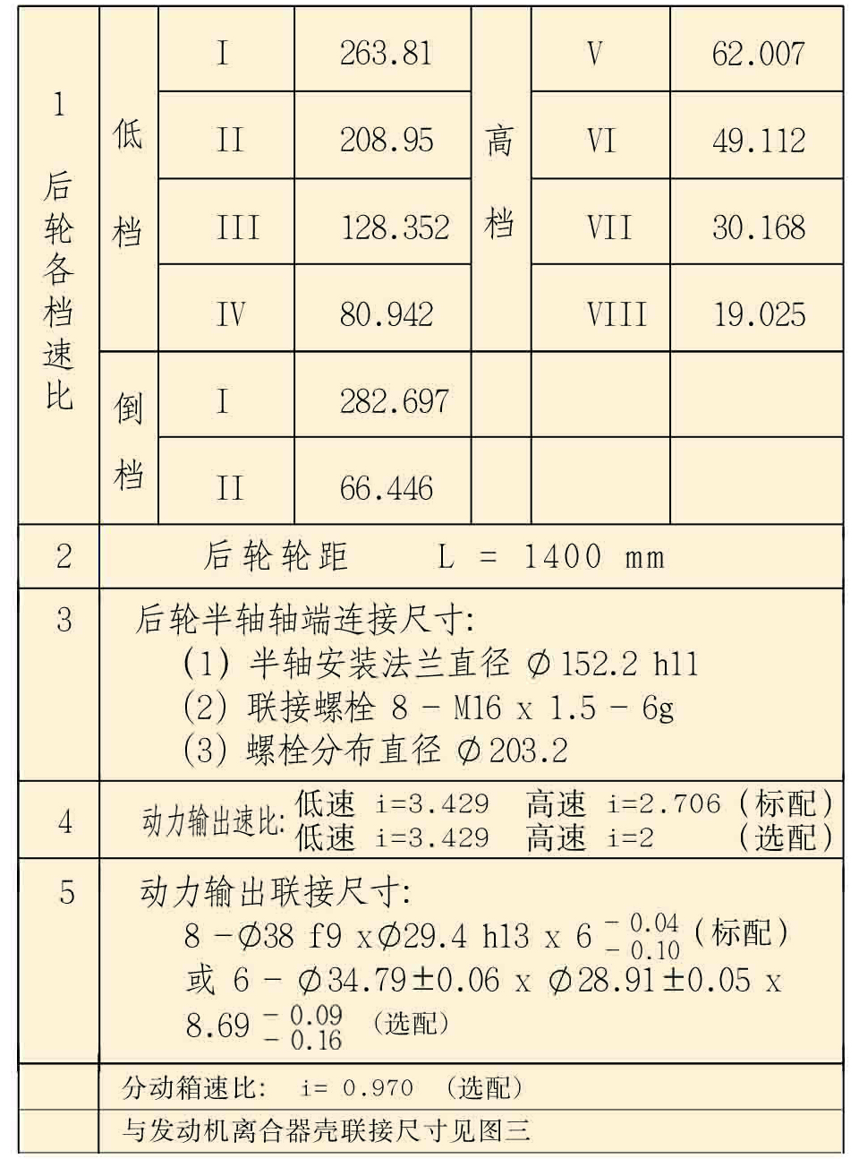 354 four-wheel drive tractor chassis-1