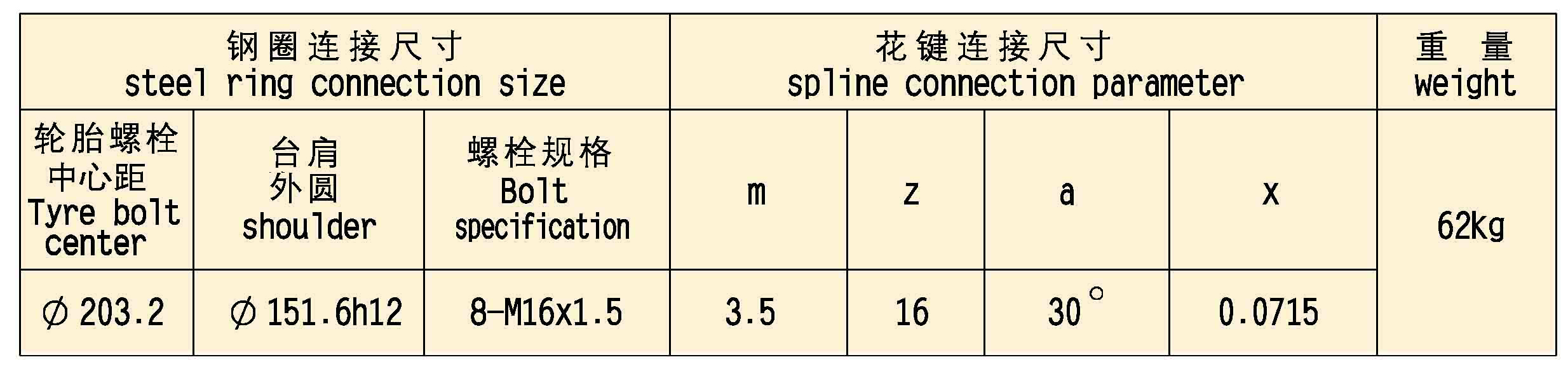 Half shaft sleeve assembly 504-1